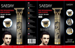 Profesjonalna, akumulatorowa maszynka do strzyżenia włosów SAEDAY® model: SD-685
