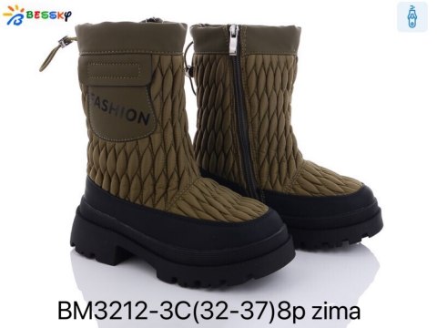 Girls' winter (insulated) snow boots, model: BM3212 (32-37)
