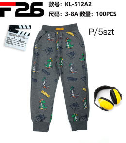 Spodnie dresowe dla chłopca (wiek: 3-8) model: KL-512A2
