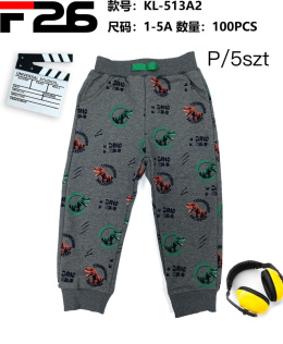Spodnie dresowe dla chłopca (wiek: 1-5) model: KL-513A2