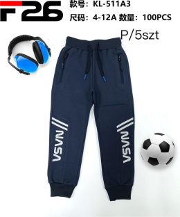 Boy's sweatpants (age: 4-12) model: KL-511A3