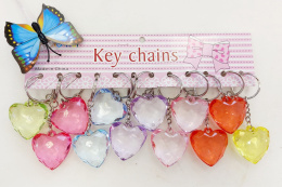 "HEART" key rings for keys, handbags, etc. - VALENTINES