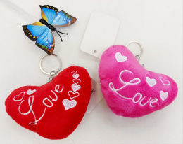 "HEART" key rings for keys, handbags, etc. - VALENTINES