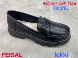 Women's semi-boots, pumps FEISAL model X8137BL sizes 36-41 (12P)