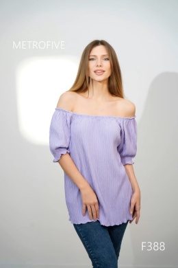 Women's short sleeve blouses model: F388