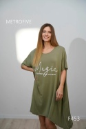 Women's short sleeve blouses model: F453