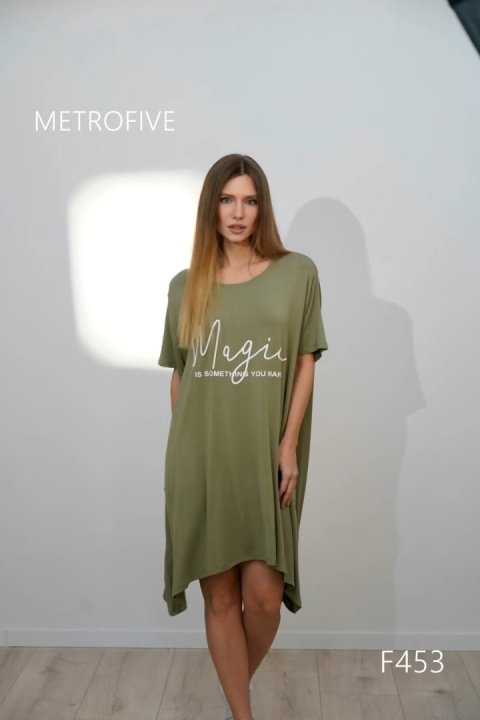 Bluzki damskie z krótkim rękawem model: F453