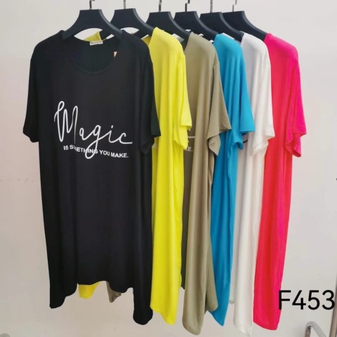 Bluzki damskie z krótkim rękawem model: F453