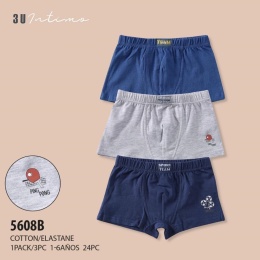Boys' boxer shorts 3 PACK age: 1-6 years old