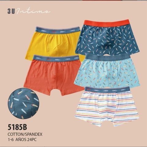 Boys' boxer shorts age: 1-6 years old