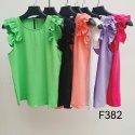 Women's short sleeve blouses model: F382