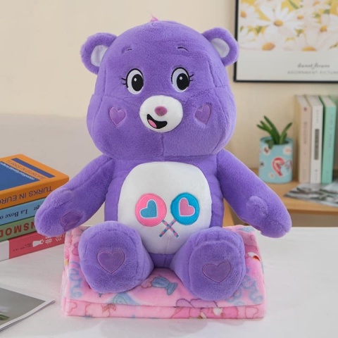 Mascot, 3-in-1 pillow with hidden microfiber blanket