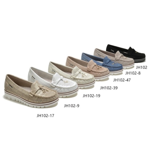 Mokasyny damskie na platformie model JH102 (36-41)