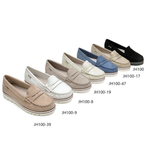 Mokasyny damskie na platformie model JH100 (36-41)