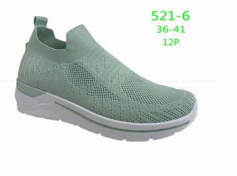 Buty sportowe damskie wsuwane model: 521-4, -5, -6 (rozm: 36-41)