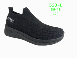 Women's slip-on sports shoes model: 523-1, -2 (size: 36-41)