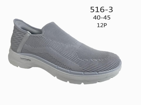 Men's slip-on sports shoes model: 516-1, -2, -3 (size: 40-45)