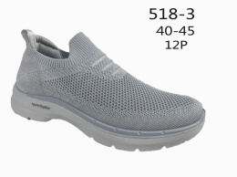 Men's slip-on sports shoes model: 518-3, -4 (size: 40-45)