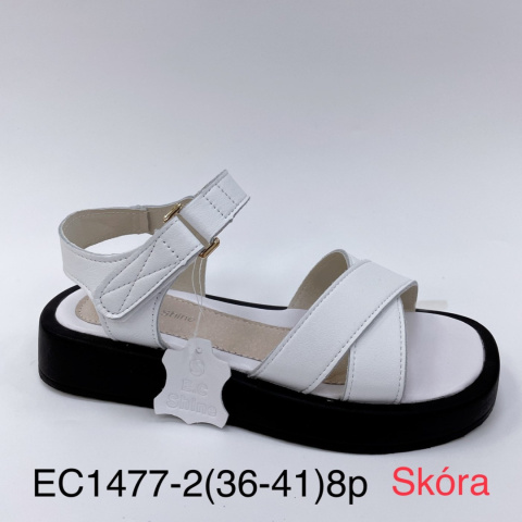 Sandały damskie - skóra, rozm. (36-41)