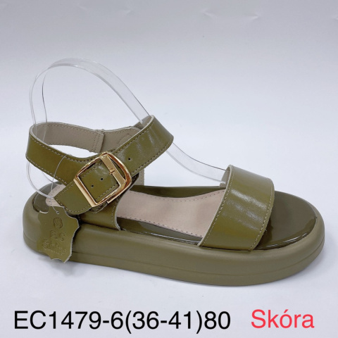 Sandały damskie - skóra, rozm. (36-41)