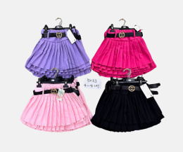 Pleated skirt for girls (4-14 years)
