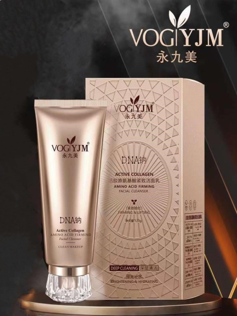 Amino acid foam for deep and thorough cleansing of facial skin "VogYjm"