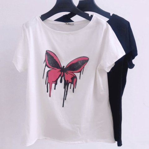 Bluzka damska z krótkim rękawem, model: BL-5