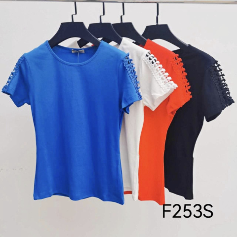 Bluzka damska z krótkim rękawem, model: F253S