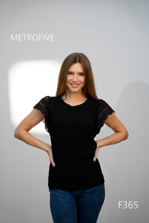 Bluzka damska z krótkim rękawem, model: F365