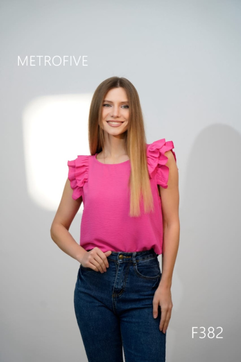 Bluzka damska z krótkim rękawem, model: F382