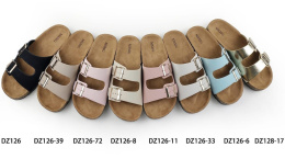 Women's flip-flops, model: DZ126 (36-41)