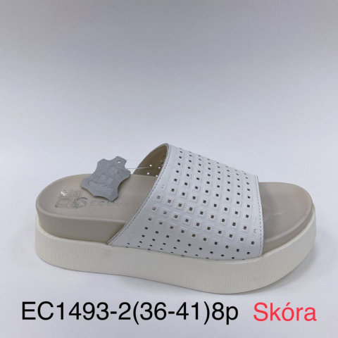 Women's flip-flops - leather, size (36-41)