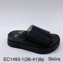 Women's flip-flops - leather, size (36-41)