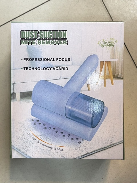 Cordless dust mite vacuum cleaner