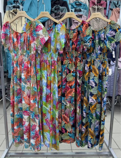 Women's dresses, spring/summer season sizes XL/2XL, 3XL/4XL