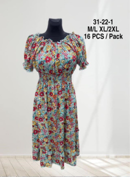 Women's dresses, spring/summer season sizes M/L, XL/2XL