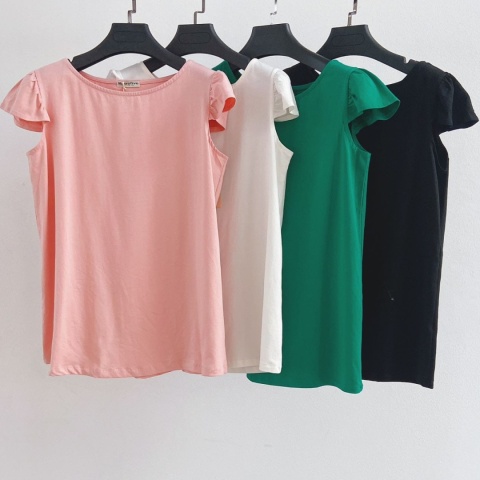 Women's blouse with short sleeves, model: BL-1