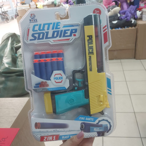 Pistolet na piankowe naboje