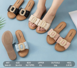 Women's flip-flops for summer, model: 844-01 (size 36-41)