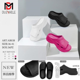 Women's flip-flops for summer, model: AB038 (size 36-41)