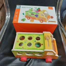 Wielofunkcyjna drewniana zabawka dla dzieci