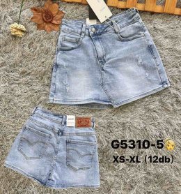 Krótkie, jeansowe spodenki damskie model: G5310-5 (rozm. XS-XL)