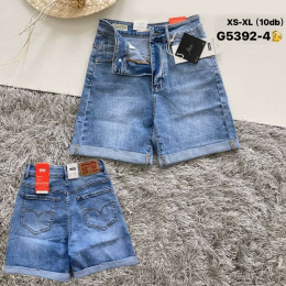 Krótkie, jeansowe spodenki damskie model: G5392-4 (rozm. XS-XL)