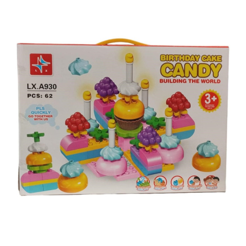 Set of building blocks for children, age 3+