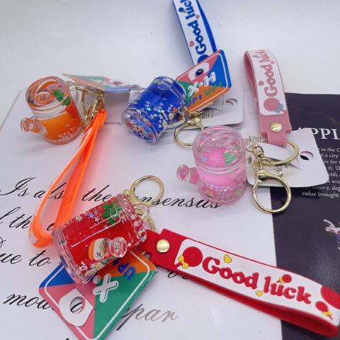 Decorative key rings for keys, handbags