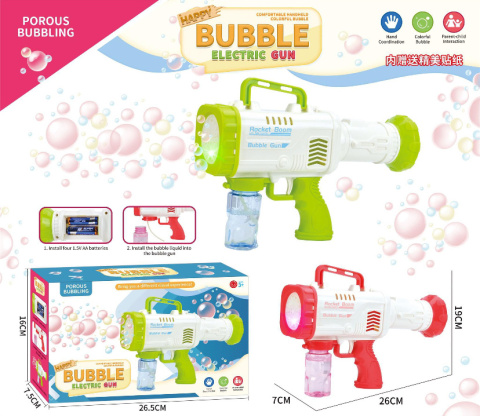 Soap bubble gun