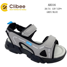 Sandały chłopięce model: AB316 (rozm: 26-31) CLIBEE