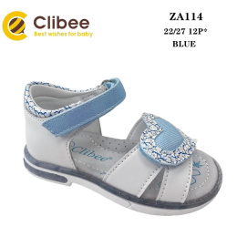 Sandały dziewczęce model: ZA114 (rozm: 22-27) CLIBEE