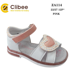Sandały dziewczęce model: ZA114 (rozm: 22-27) CLIBEE
