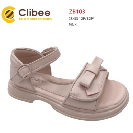 Sandały dziewczęce model: ZB103 (rozm: 28-33) CLIBEE